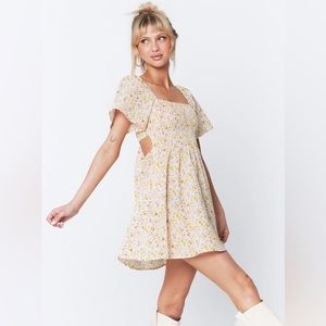 Princess Polly Floral Dress, never worn!!